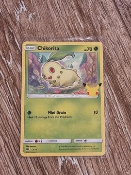 Chikorita mcdonald unholo karty pokemon