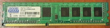 Pamięć RAM Goodram 4GB DDR3 - 1333MHz GR1333D364L9