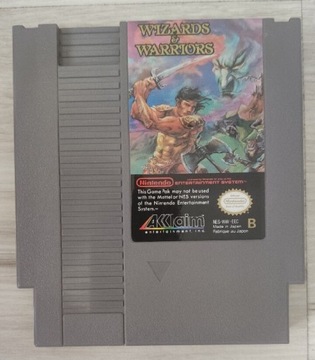 Wizards and Warriors Nintendo NES PAL Unikat