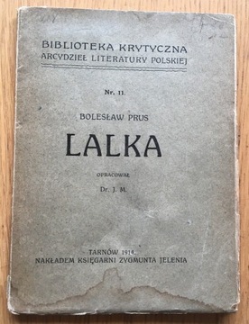LALKA - BIBLIOTEKA KRYTYCZNA nr. 11 Rok 1914.