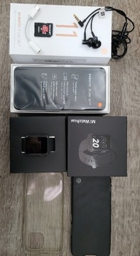 Zestaw Xiaomi smartfon smartwatch etui i więcej 