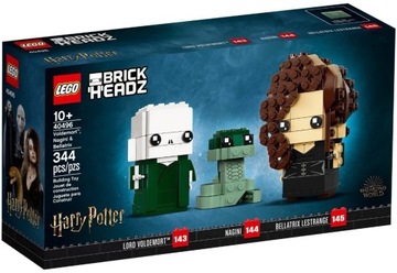 Lego BrickHeadz 40496 Voldemort Nagini i Bellatrix