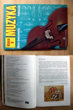 Podręcznik Muzyka klasa V 5 podstawowa Tomaszewska