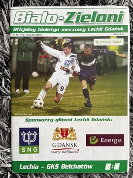 Program meczowy Lechia Gdańsk - GKS Bełchatów