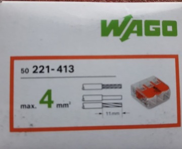 szybkozłączka WAGO 221-415 25szt