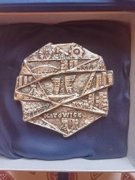 Medal Katowice sygnowany Bronisław Chromy