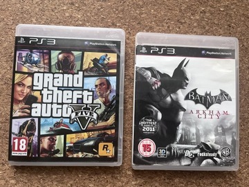 Grand Theft Auto 5, Batman Arkham City PS3