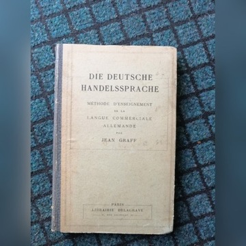 Die Deutsche Handelssprache Paryż 1941