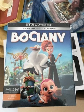 Bociany 4K (Ultra HD Blu-ray), folia