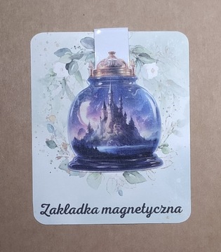 Zakładka magnetyczna magiczna kula magia