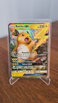 Karta Pokemon TCG: Raichu GX (SLG 29)