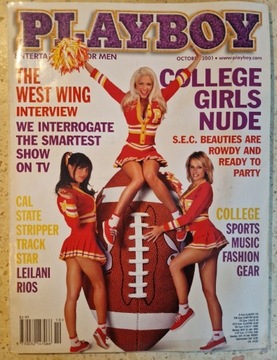 Playboy October 2001 edycja amerykańska