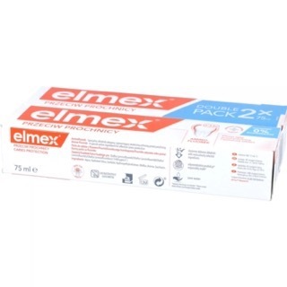 Elmex-pasta do zębów przeciw próchnicy, duopak, 2 x 75 ml