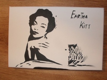 Eartha Kitt 20x30