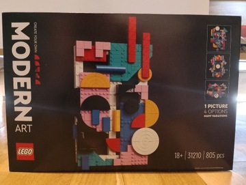 Modern art LEGO. 805 elementów 