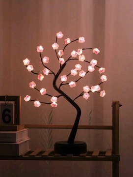 Sakura Bonsai Drzewo Lampa