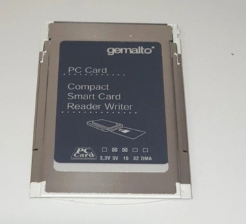 Czytnik kart Gemalto PC (karta GemPC) PCMCIA