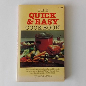 Doris Lowell the Quick and easy cookbook recipes