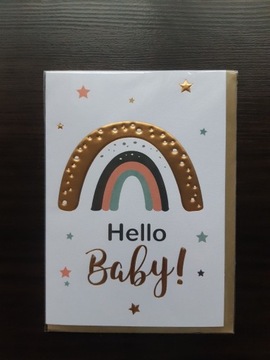 Kartka okolicznościowa "Hello baby!"