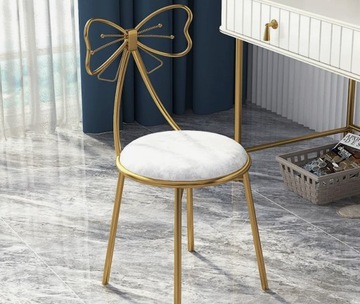 Krzesło kokarda eleganckie stylowe