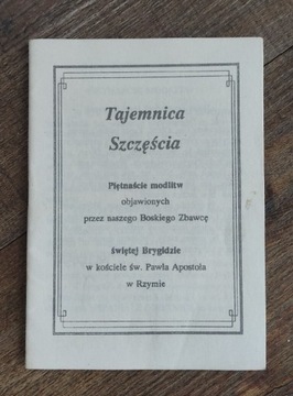 TAJEMNICA SZCZĘŚCIA - św.Brygida