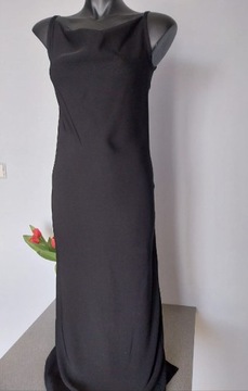 Czarna, długa sukienka 