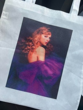 biała torba tote bag Taylor Swift