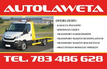 Transport Autolaweta Pomoc drogowa 