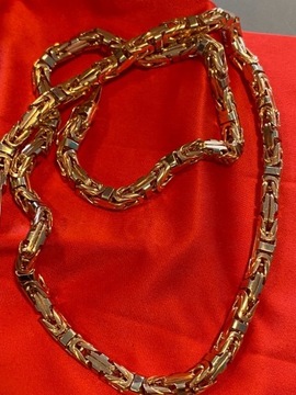 Łańcuch splot królewski 106g, 585, 60 cm