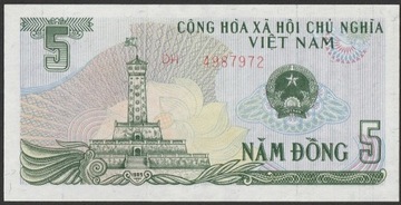 Wietnam 5 dong 1985 - stan bankowy UNC