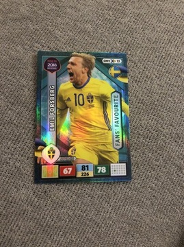 Karta Piłkarska fana favourite Emil Forsberg