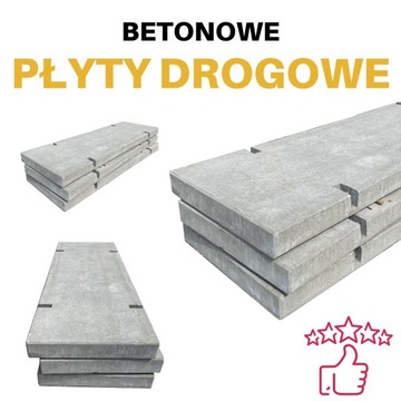 Płyty Drogowe Płyta Drogowa Betonowa 300x100x15