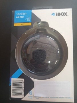 Głośnik przenośny I-Box NEMO czarny IPX7 IGBTM11 bluetooth 4,2