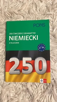 250 ćwiczeń z gramatyki niemiecki z kluczem PONS