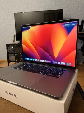 Macbook pro 16’ 2019 A2141 64 GB RAM i9 2TB Nowy!