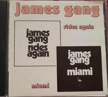 2w1 cd James Gang-Miami+Rides Again.