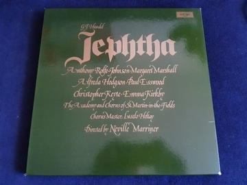 Handel Jephtha / Marriner  BOX 4LP 