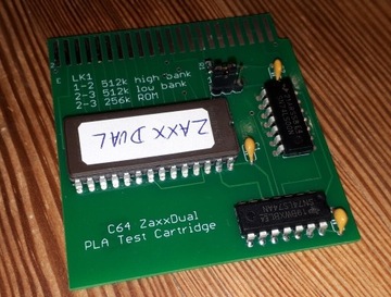 Cartridge SUPER ZAXXON PLA test Commodore C64