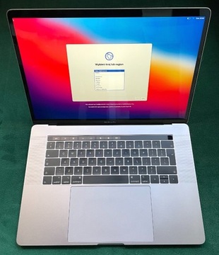 MacBook Pro 15 Space Grey i7 16GB Touch Bar PL