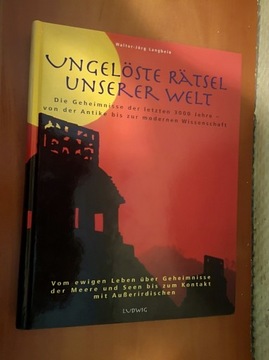 Ungeloste ratsel unserer welt