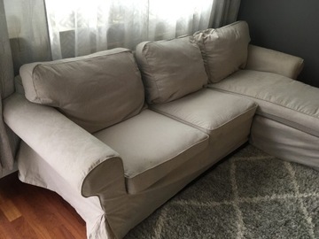 Kanapa Sofa Narożnik 3-osobowa Ektorp Ikea