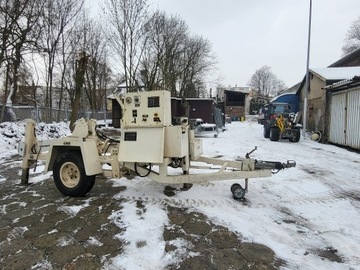 Wciągarka hydrauliczna do kabli CBS przyczepa kabl