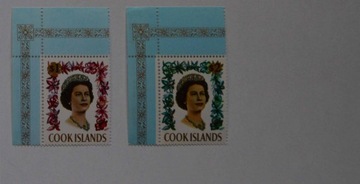 Wyspy Cooka Sw 289-90** królowa Elżbieta II
