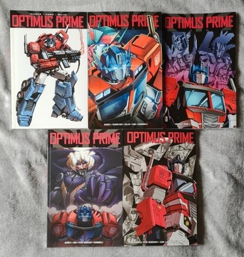 Transformers IDW Optimus Prime 1-5