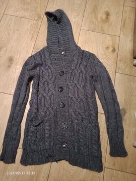 Sweter damski rozpinany 