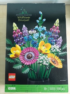 LEGO 10313 ICONS Bukiet z polnych kwiatów