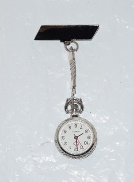 Medyczny zegarek pielęgniarki lekarza metalowy