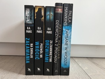 B.A.Paris za zamkniętymi Paula Hawkins dziewczyna