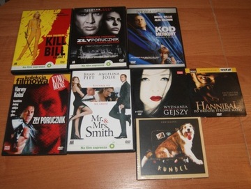 8 sztuk płyt zestaw filmów DVD 