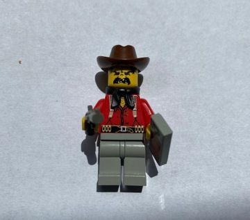 Lego minifigurka western bandyta 2 ww008